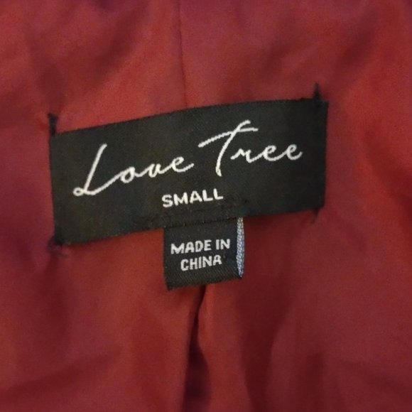 `Love Tree - Black Leather Jacket - Size Small - Picture 7 of 7